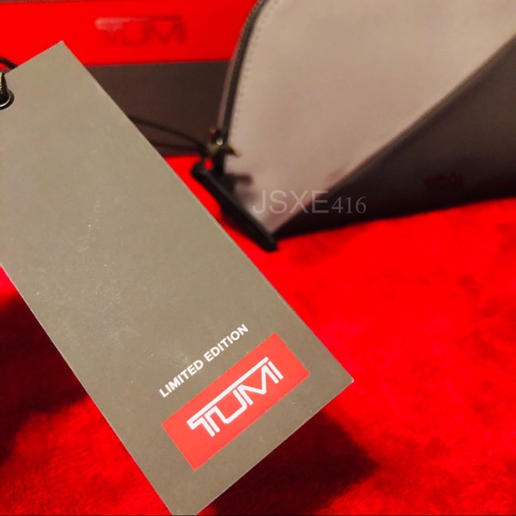 Tumi Limited Edition Domed Pouch in Pieced Grey - Picture 9 of 14